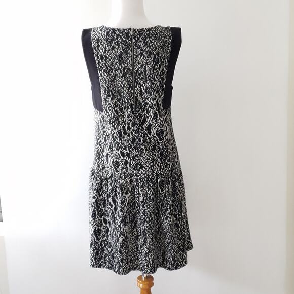 Ella Moss Boa Drop Waist Knit Dress Black Sleeveless Pockets Women Small - Picture 4 of 11